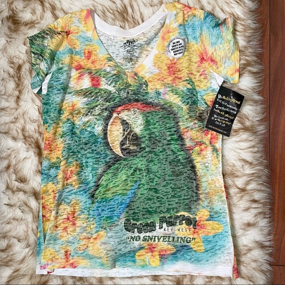 BeeEasy spray art parrot tshirt - Picture 3 of 6